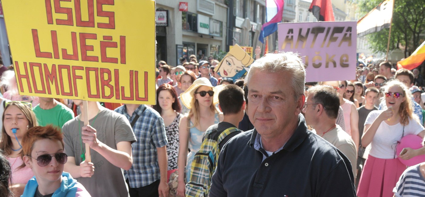 Potpredsjednik Vlade Ranko Ostojić na Zagreb Prideu